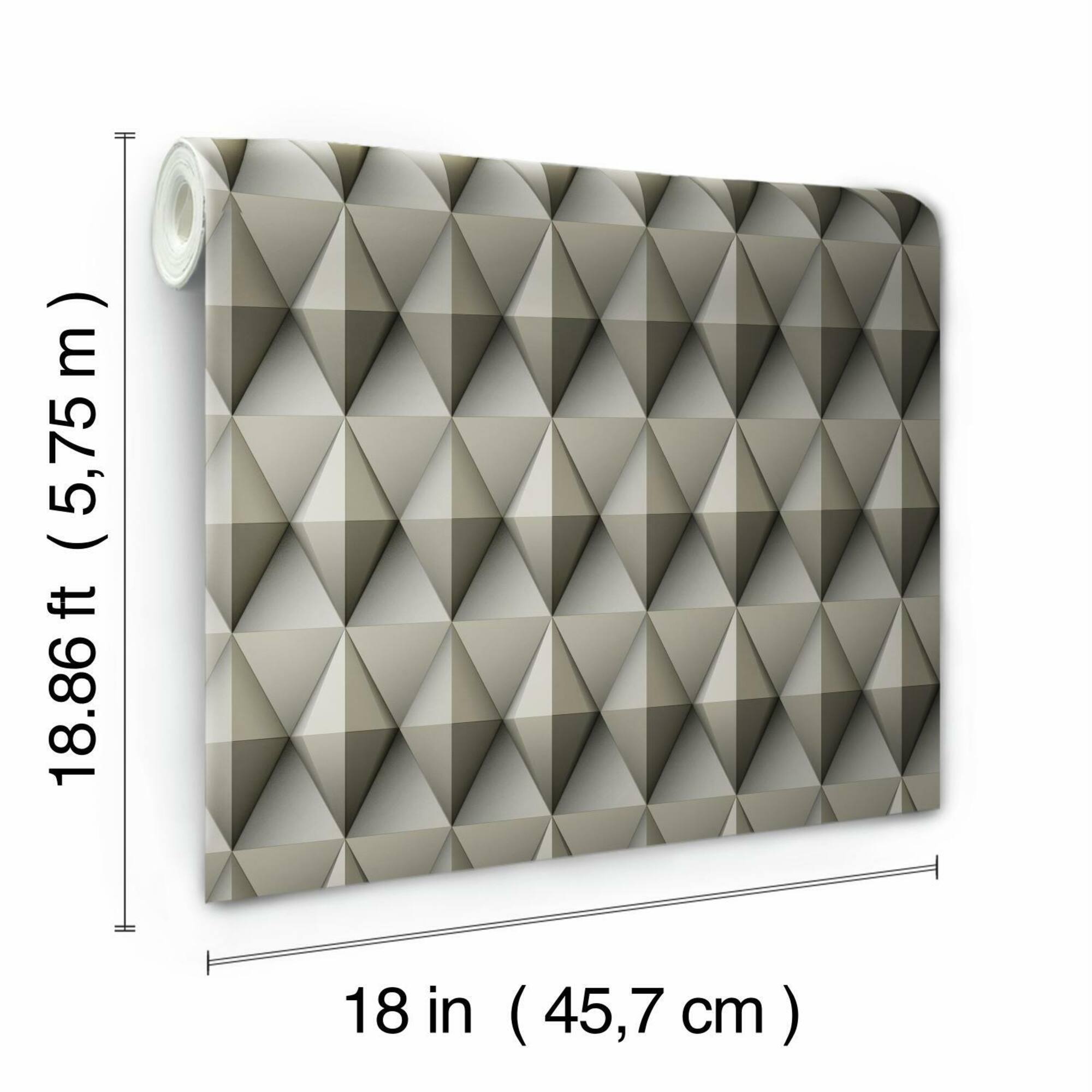 RoomMates Paragon Geometric Peel & Stick Wallpaper
